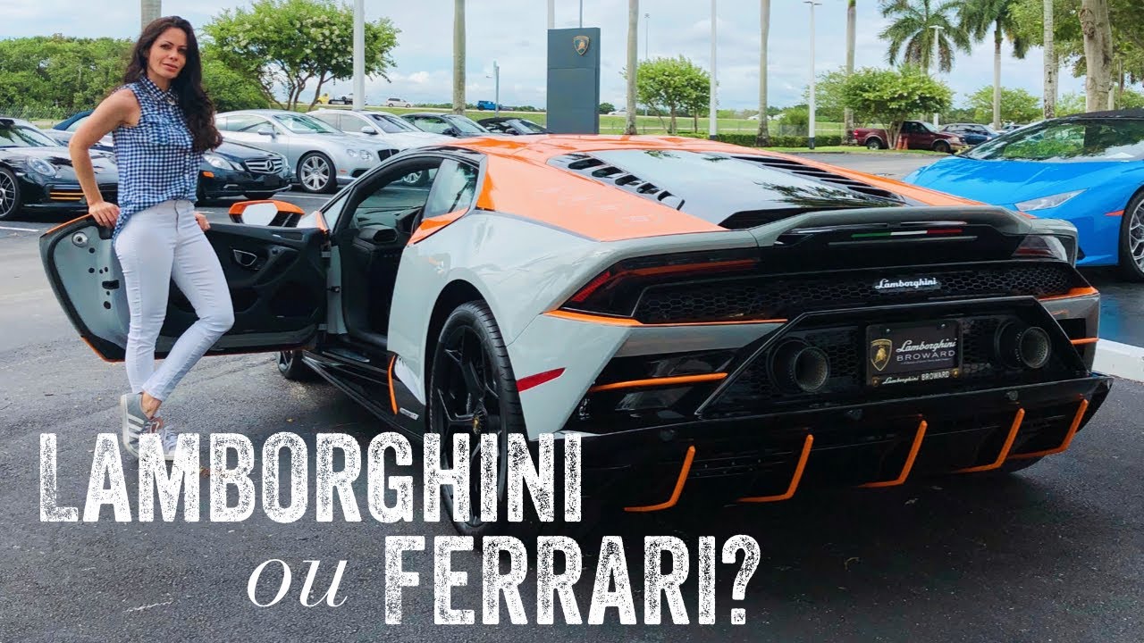 Lamborghini HURACÁN EVO GT Celebration ou Ferrari ROMA? Qual você prefere?