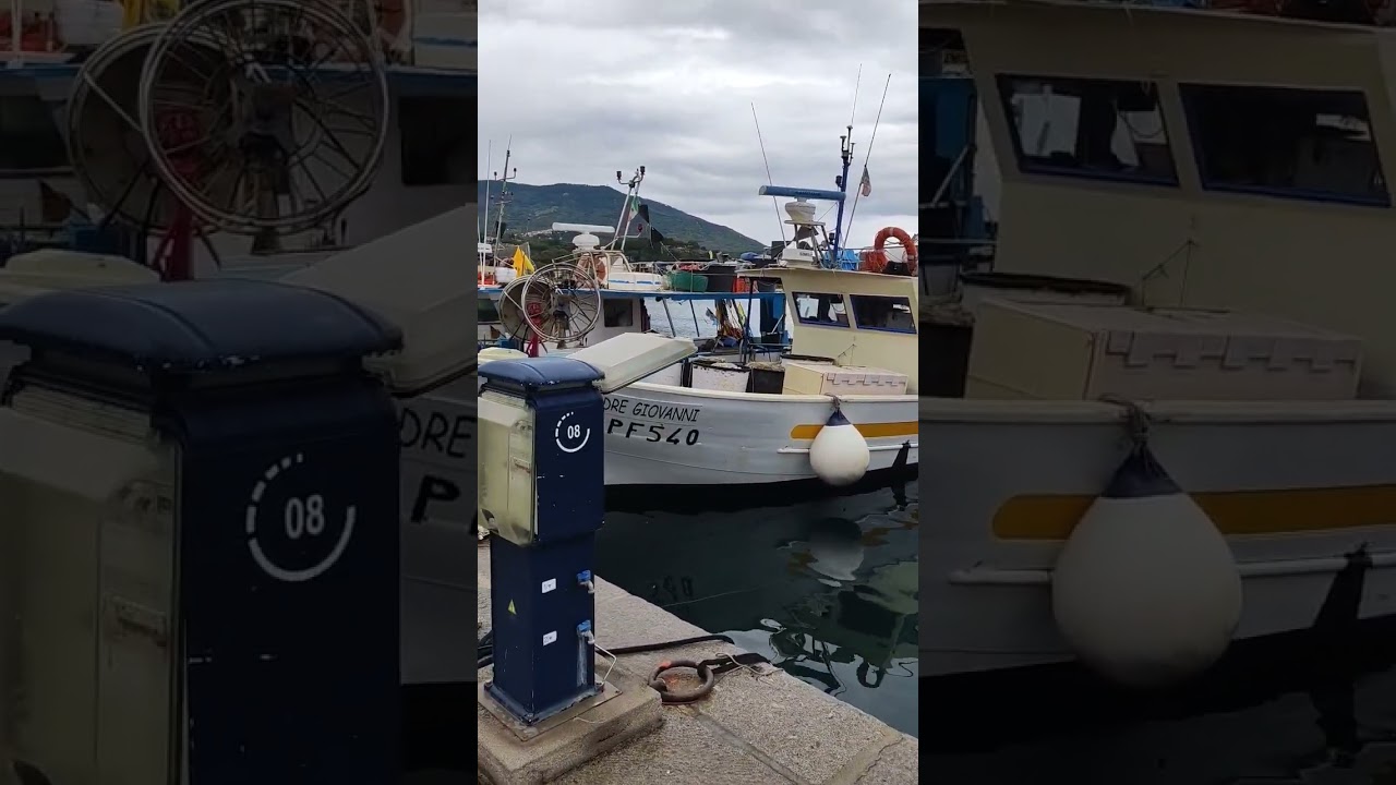 Italien / Elba - Fischerboote in Marina di Campo