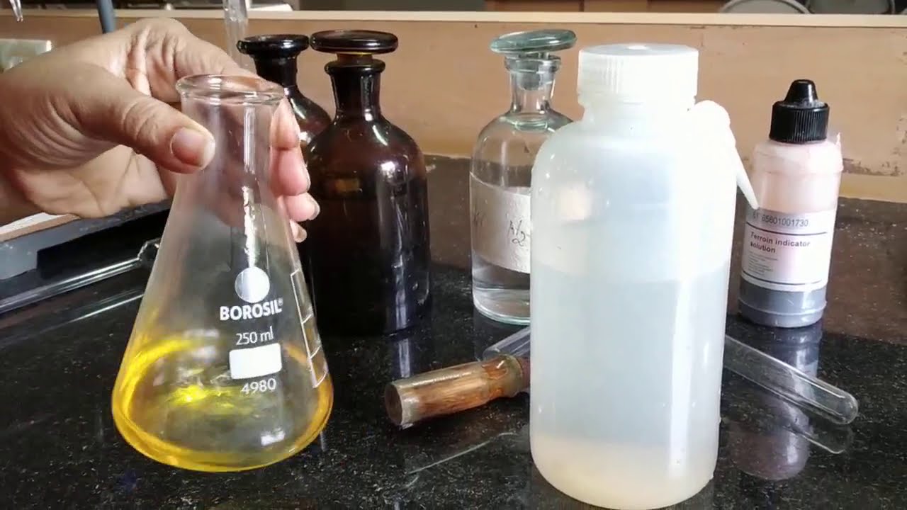 Estimation of chemical oxygen demand of waste water using FAS - demo