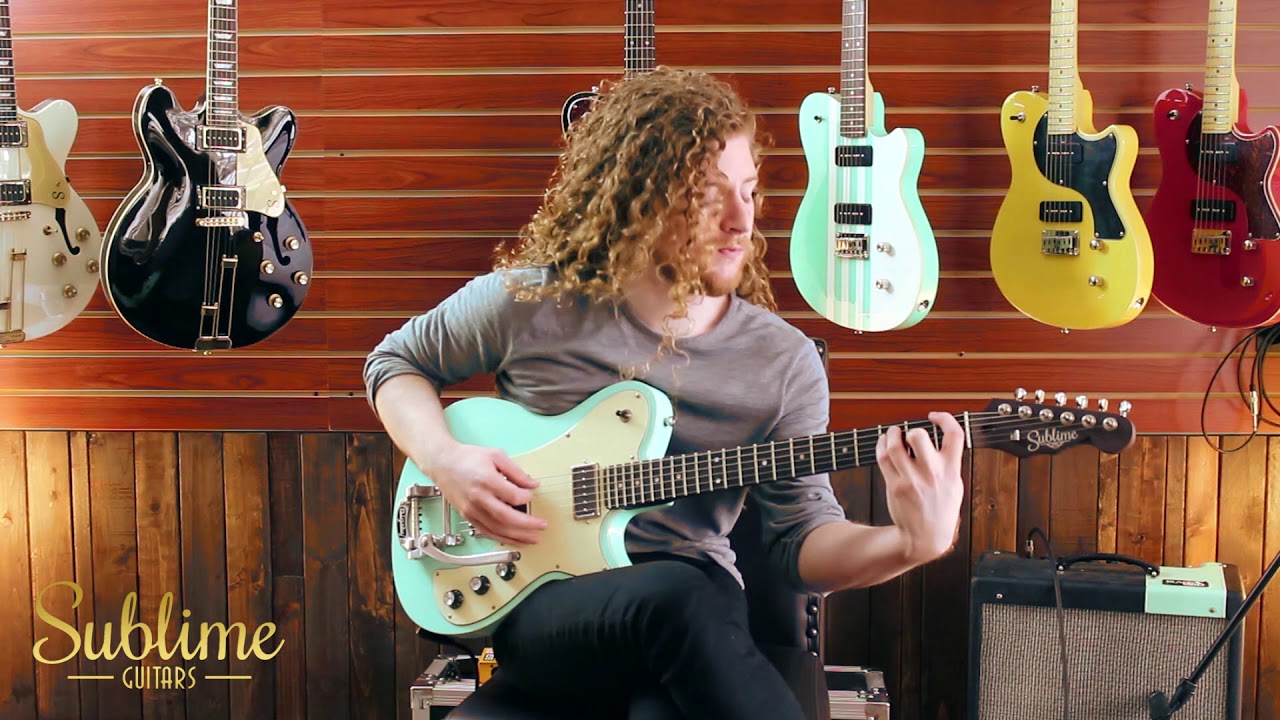 Sublime Guitars Tomcat Deluxe Bigsby Demo