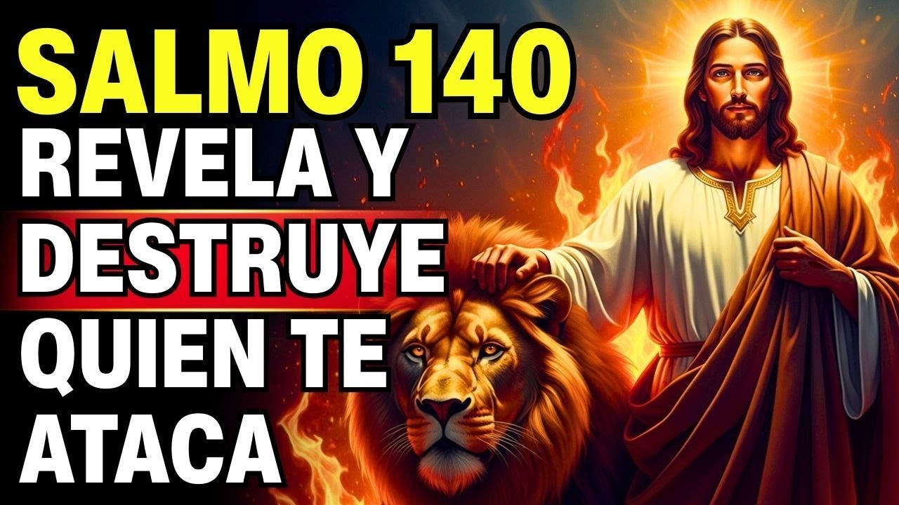 🔥 Dios REVELA y ANIQUILA a cada enemigo oculto ahora: oración profética del Salmo 140