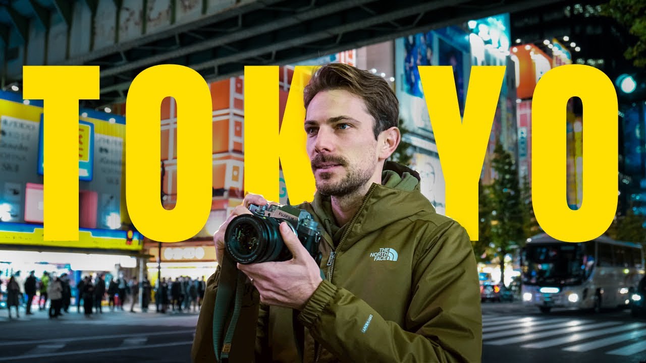 FUJIFILM Night Photography In TOKYO JAPAN | Akihabara