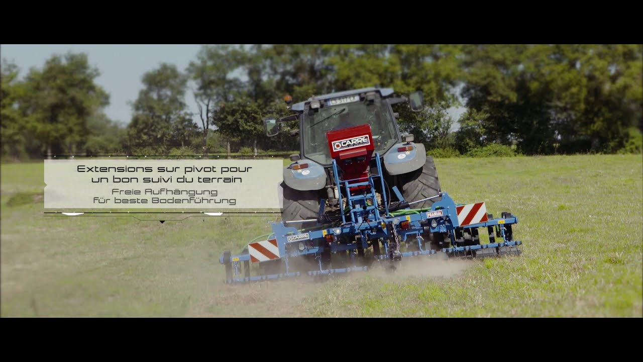 CARRE - PRAIRIAL Grünlandstriegel / Régénérateur de prairie
