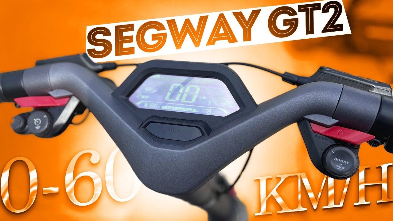 Замер динамики разгона 0-60 км\ч на электросамокате Segway GT2