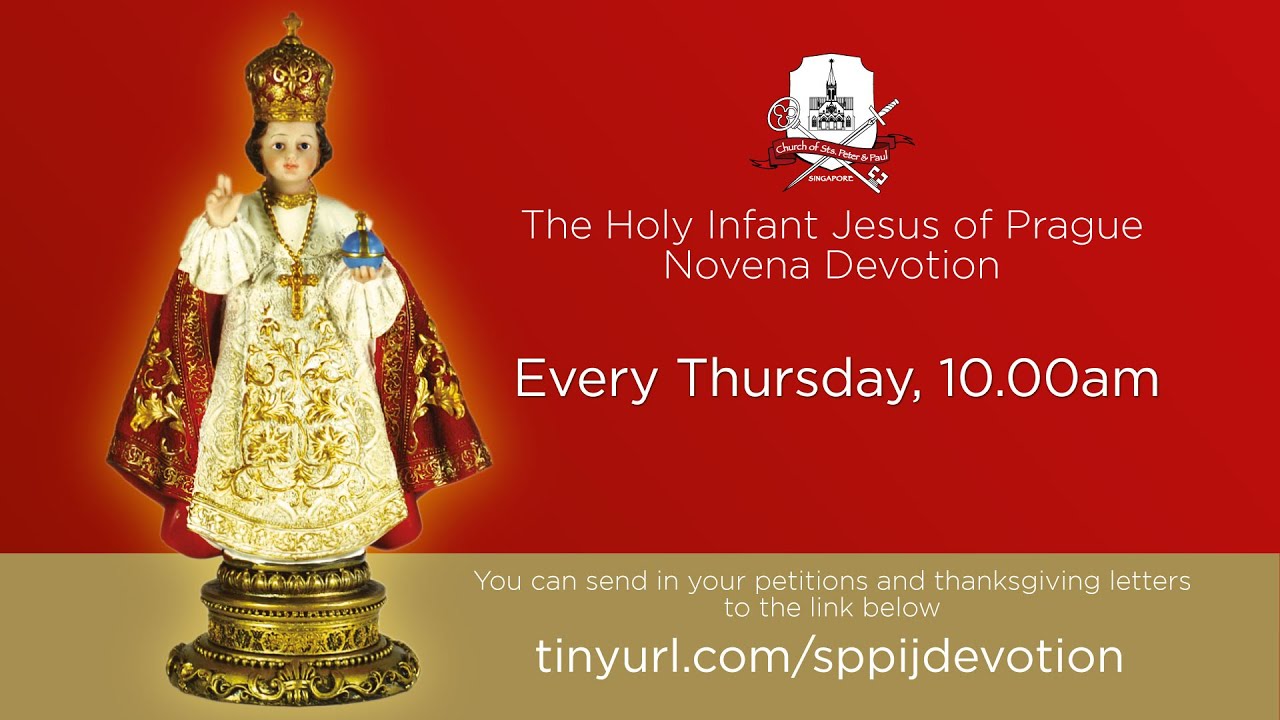 Novena Devotion to the Infant Jesus of Prague (31 Mar) - Church of Sts Peter and Paul