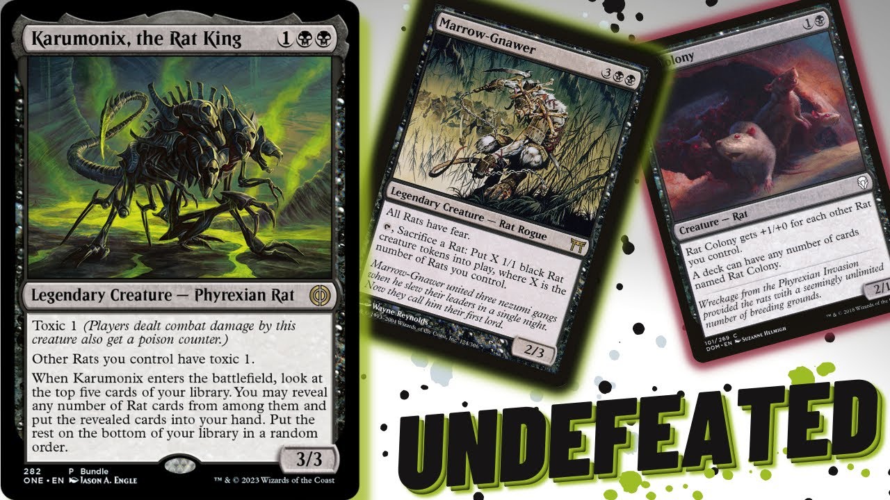 THANKS...I HATE IT. | Karumonix, the Rat King | Historic Brawl Commander MTG Arena