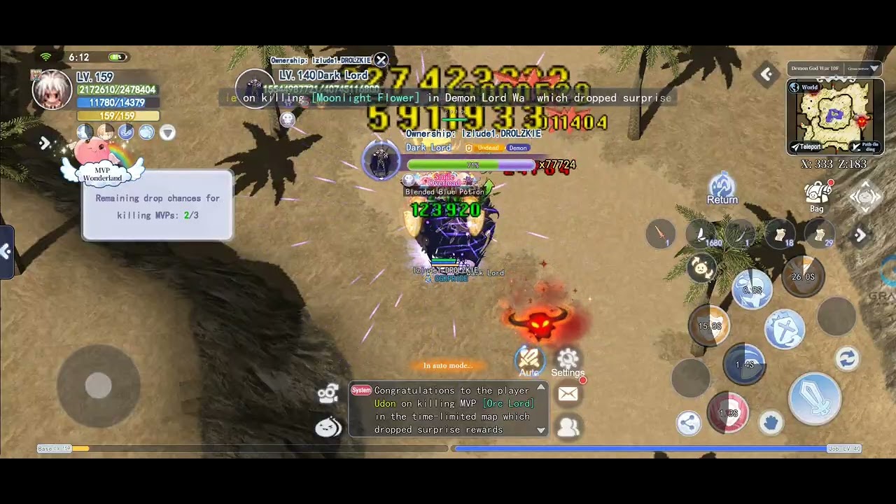 The Ragnarok 3M BP Imperial Knight DW DL 11F