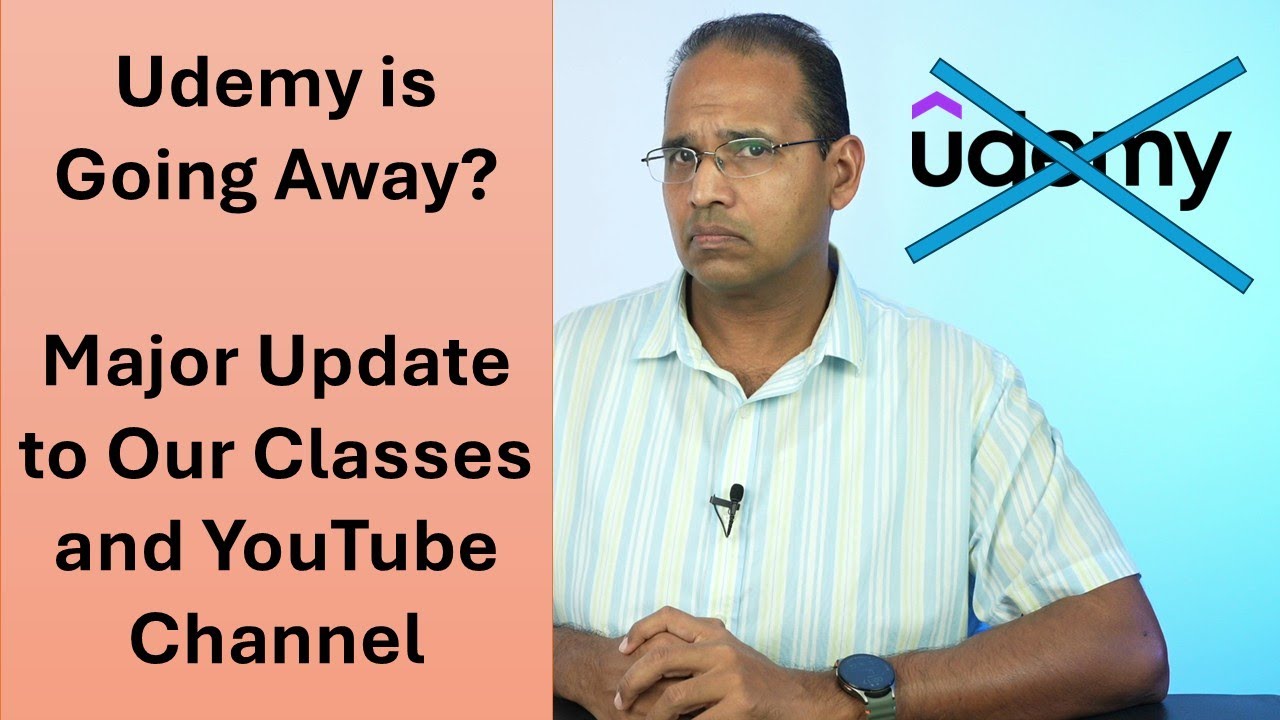 Udemy закрывается, важные обновления наших курсов и канала на YouTube.