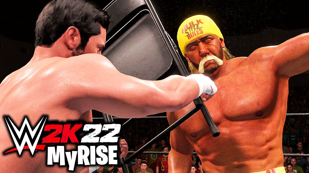 I Ended Hulk Hogan Like This! (WWE 2K22 MyRISE)