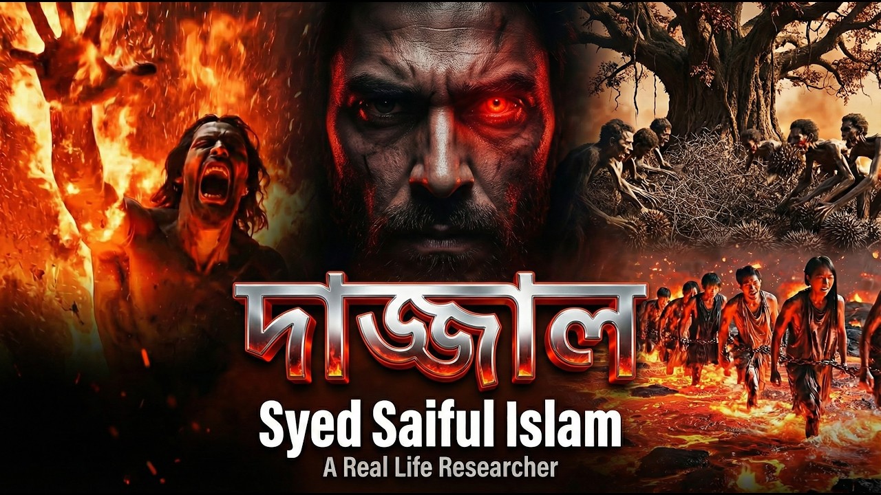 দাজ্জালের ধোঁকা ও জাহান্নামের ভয়াবহ আজাব! আপনি কি প্রস্তুত? | AI Visuals