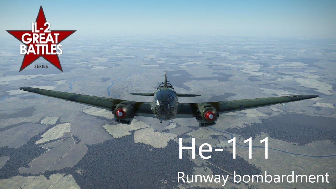 Heinkel He-111 - Runway bombardment