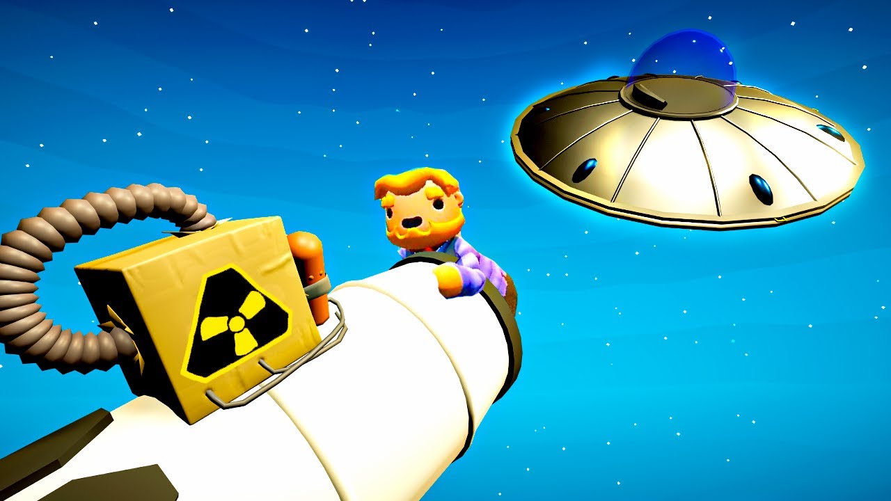 Flying a Rocket to the SECRET Alien UFO Mothership in Totally Reliable Delivery Service!