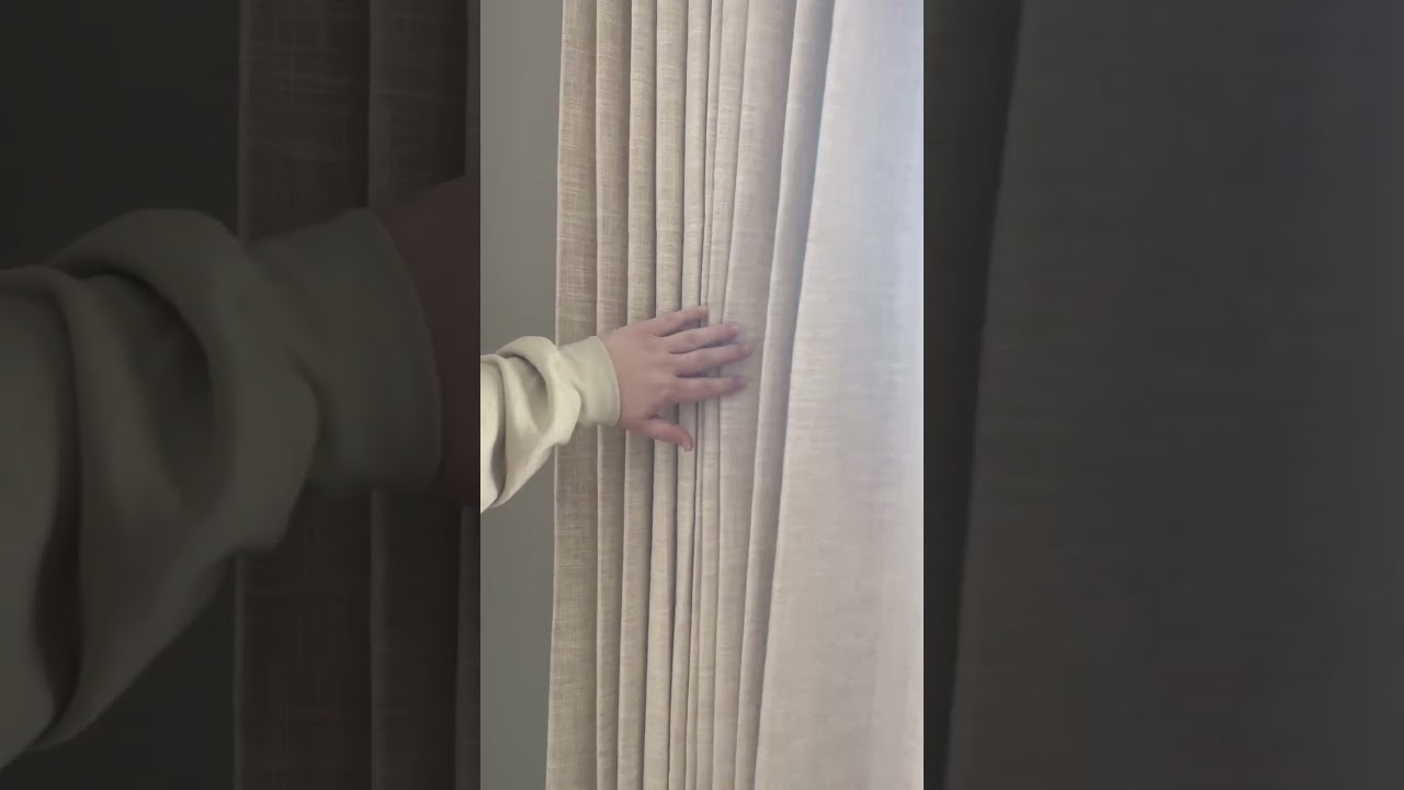 Lille Linen Blackout Curtains | Homerilla French Pleat #drapery  #blackoutcurtains  #homerilla
