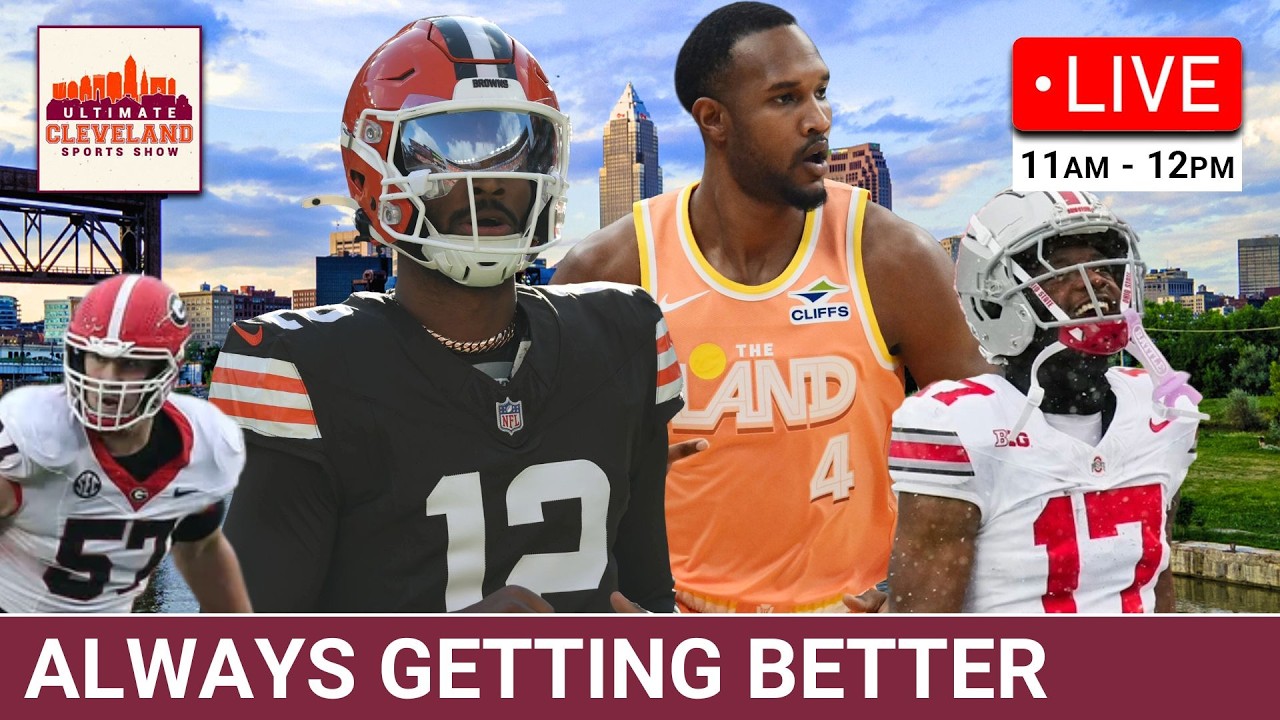 Browns draft questions, Shedeur Sanders year 2 projections & how serious is Jarrett Allen's injury?