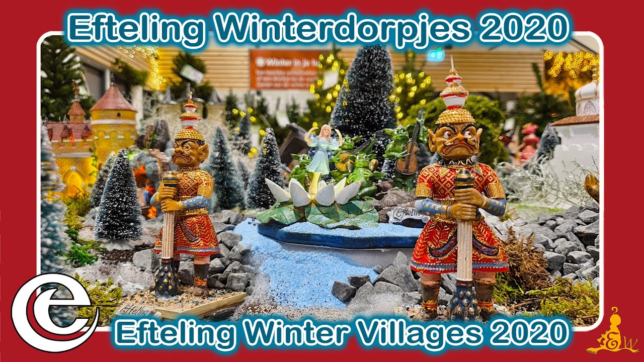 [Efteling] ❄️ Winterdorpje 'Natuurlijk' Tilburg 2020