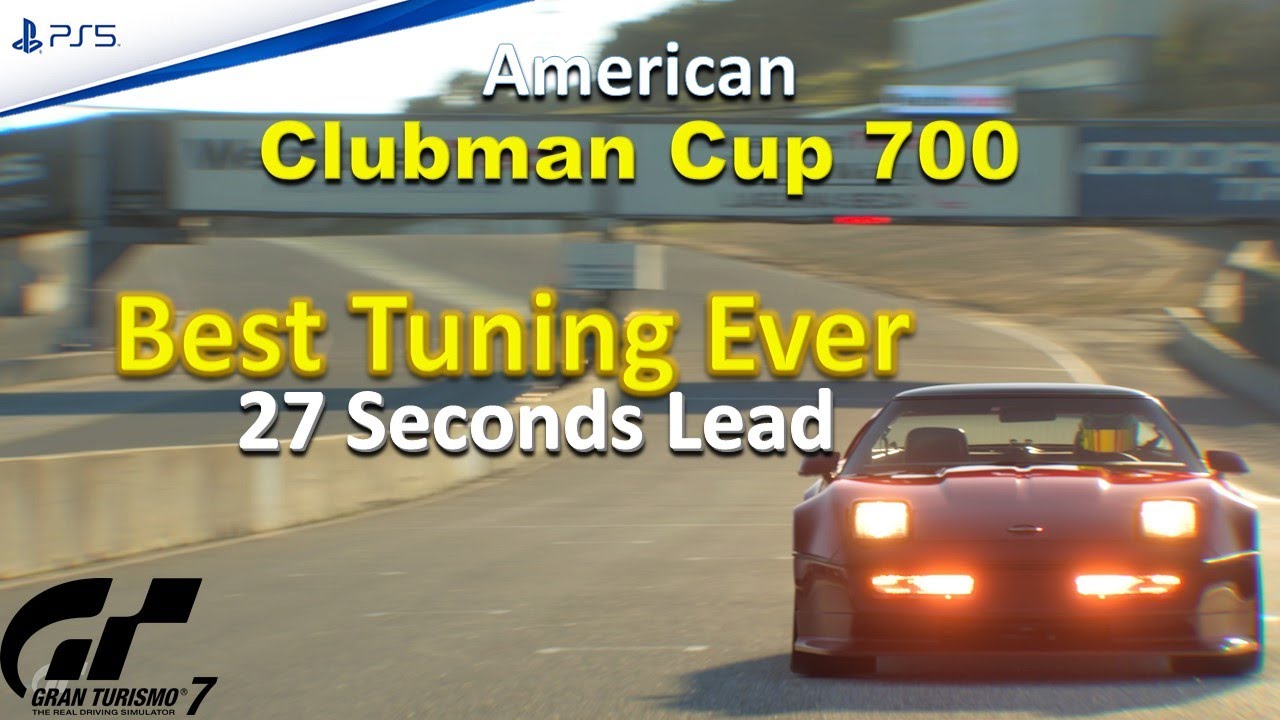 American Clubman Cup - Perfect Tuning to win the Race #ps5gameplay #granturismo7 #cartuning #4k