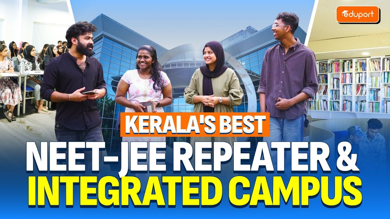 Kerala's Best NEET-JEE Integrated Campus | Eduport Inkel City Campus Tour | Eduport