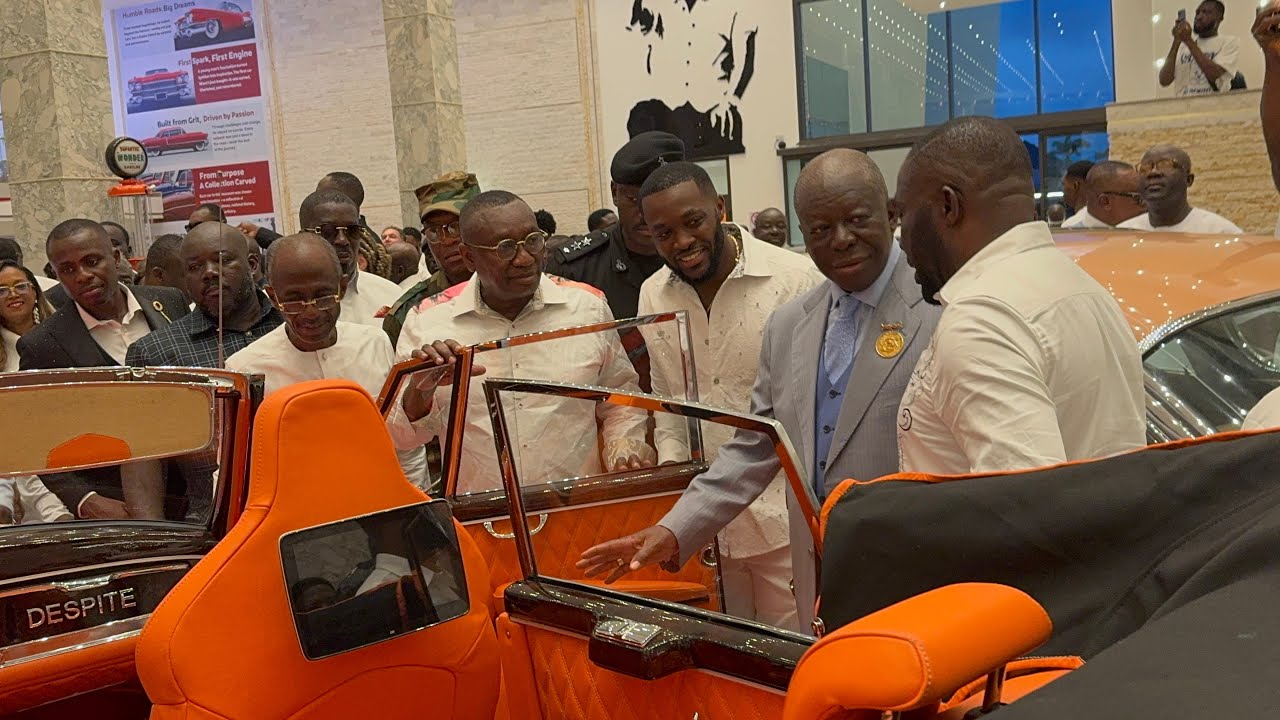Wow 🤩 Otumfuor Tour Despite Multi Million Auto Museum