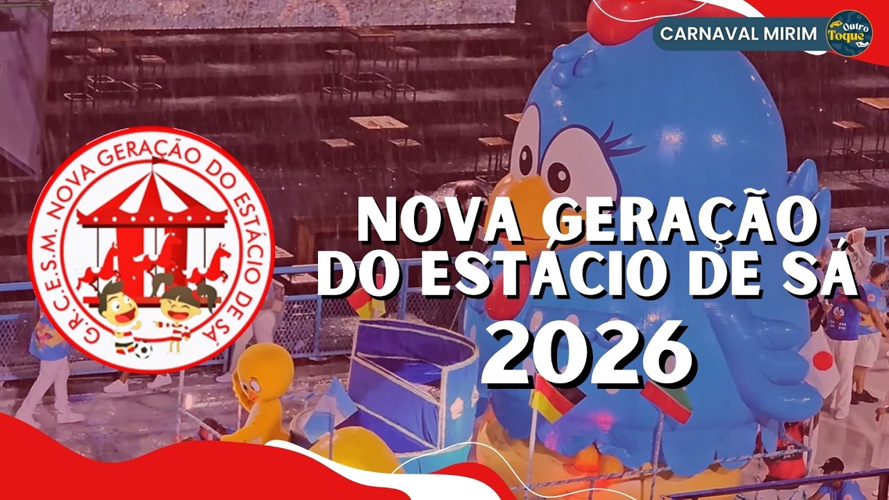 NOVA GERAÇÃO DO ESTÁCIO DE SÁ | DESFILE MIRIM COMPLETO NA SAPUCAÍ