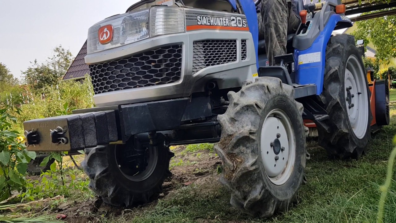 ISEKI SIAL HUNTER 20s - Tractor mulching