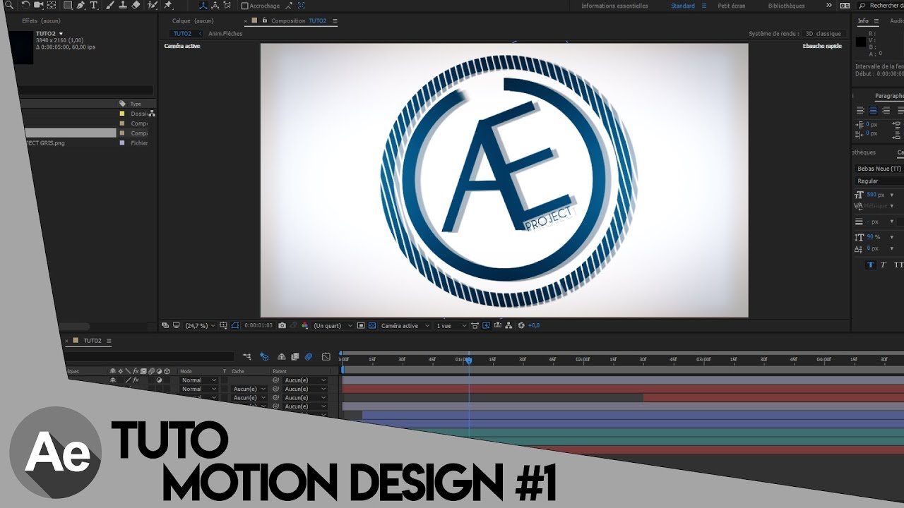 [TUTO] CRÉER UNE INTRO EN MOTION DESIGN | After Effect CC