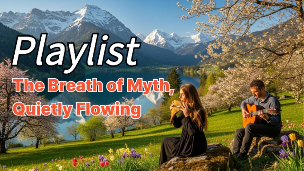 The Quietly Flowing Breath of Myth | Pan Flute & Classical Guitar for Meditation & Study #01