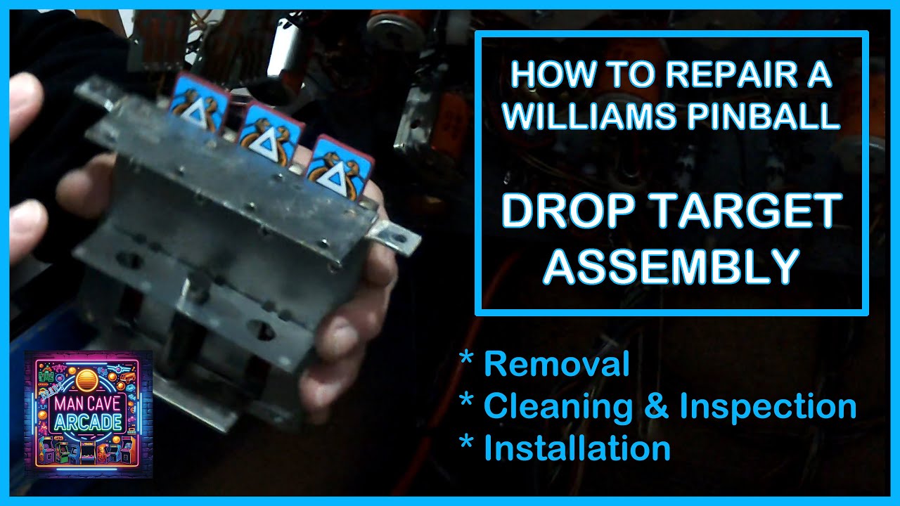 How to Repair a Williams Pinball Drop Target Assembly – Fix Reset Issues!