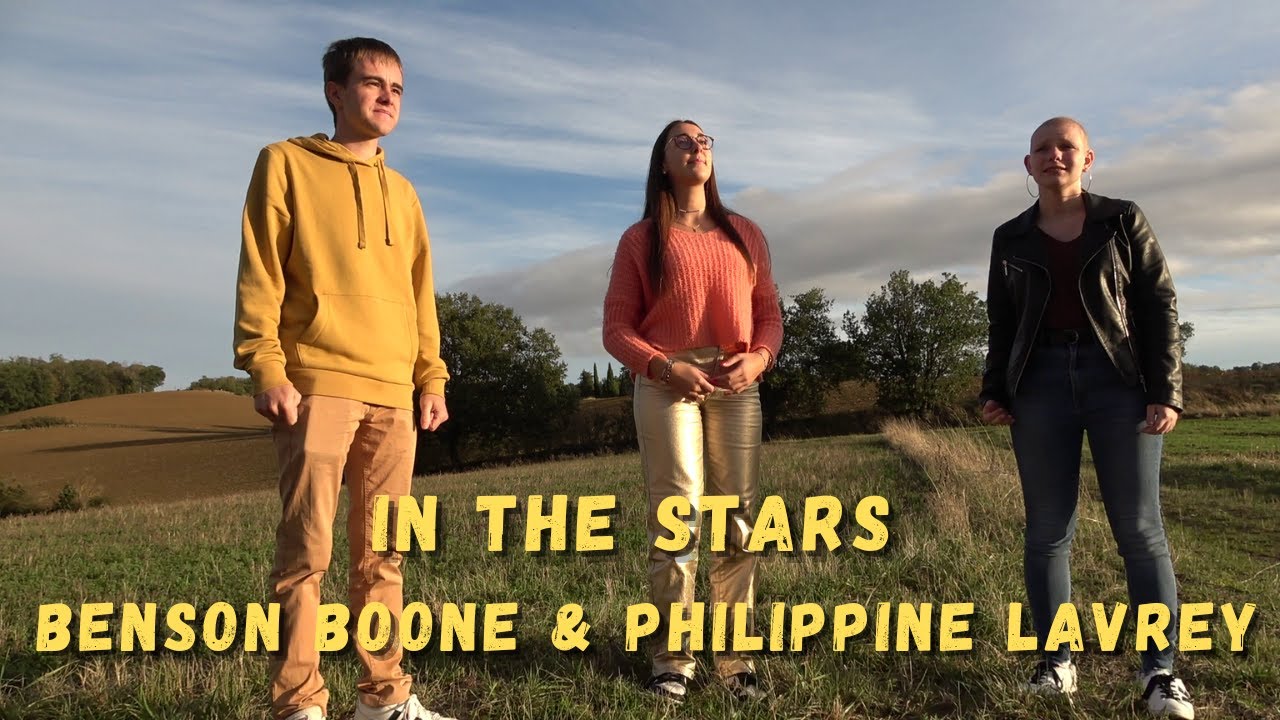 In the stars - Benson Boone & Philippine Lavrey - Cover