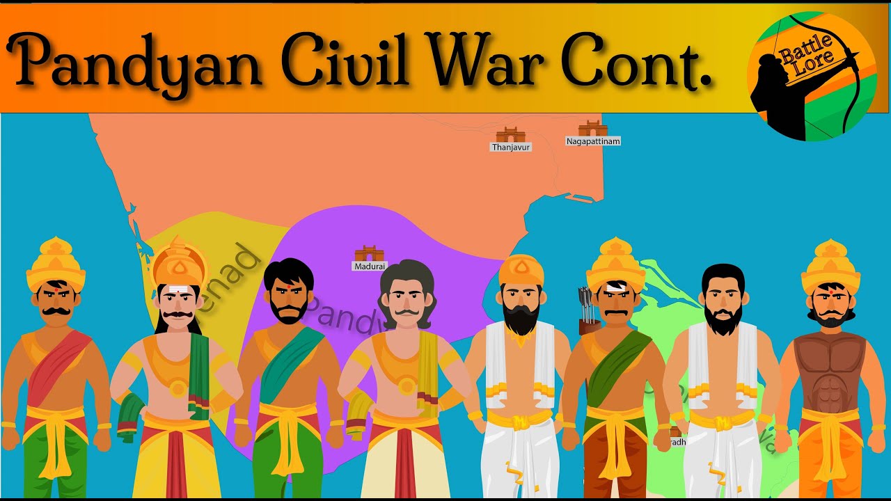 Pandyan Civil War Cont. (1169 - 1189) | Chola Offensive | Battle Lore
