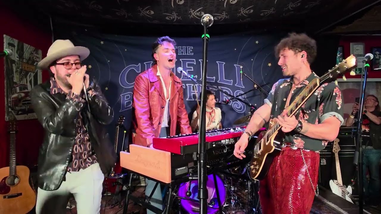 The Cinelli Brothers - Ain't Blue But I Sigh (18.05.2025, Strandbar 51, Winterbach)