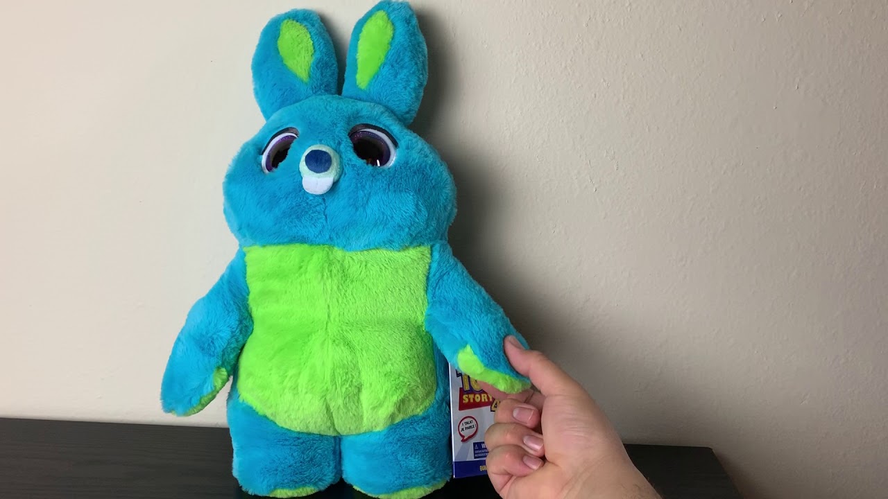 Toy Story 4 ShopDisney/ Disney Store exclusive Talking Bunny Plush Review (Discontinued)