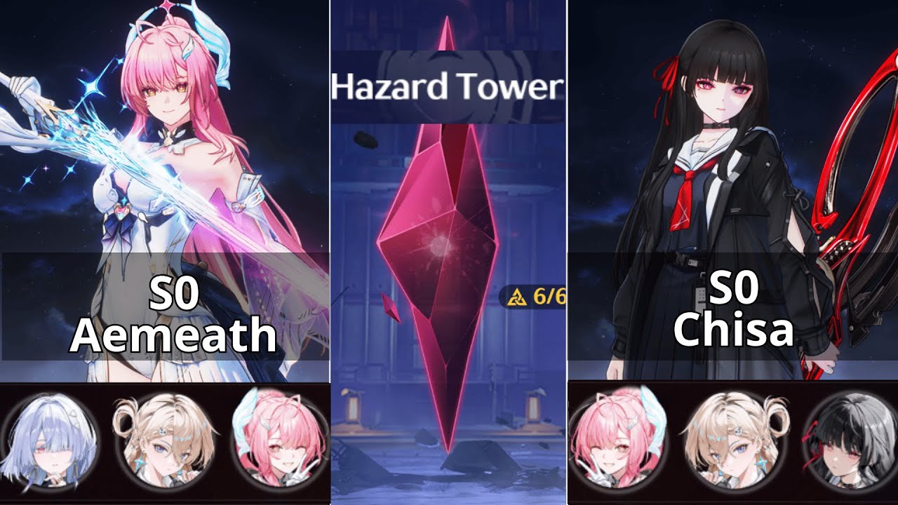 S0 Aemeath & S0 Chisa ToA Hazard Tower Wuthering Waves 3.1