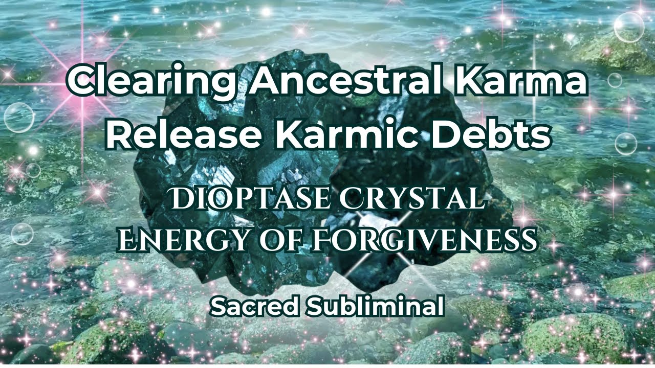 Karma Clearing ✨ Powerful Subliminal Meditation ✨ Dioptase Crystal Energy ✨ LONGER VERSION
