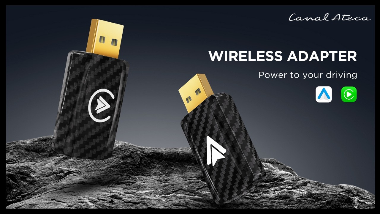 Nuevo mini adaptador inalámbrico para CarPlay y Android Auto | MSXTTLY