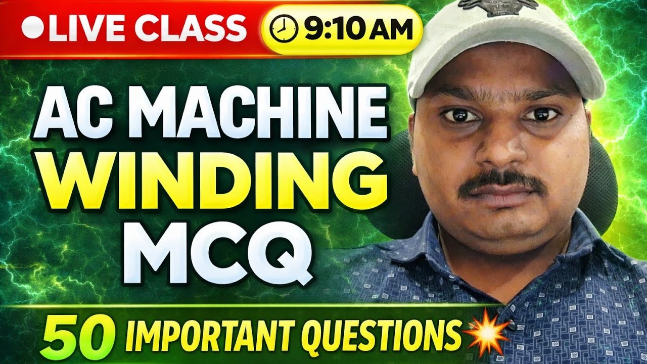 SP ITI IGNITE is liveITI Electrician 🔥 | AC Machine Winding MCQ | Exam Special Questions |