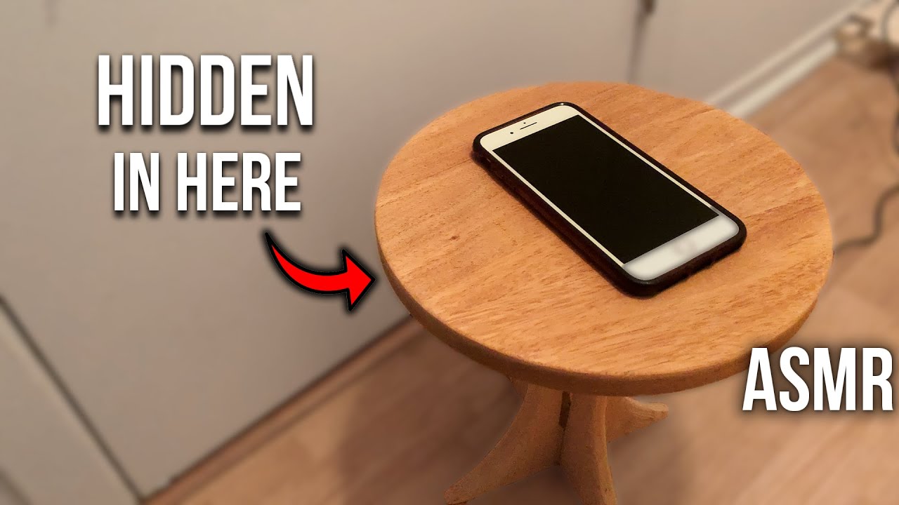 This Table Has a Secret Built In It | Woodworking ASMR