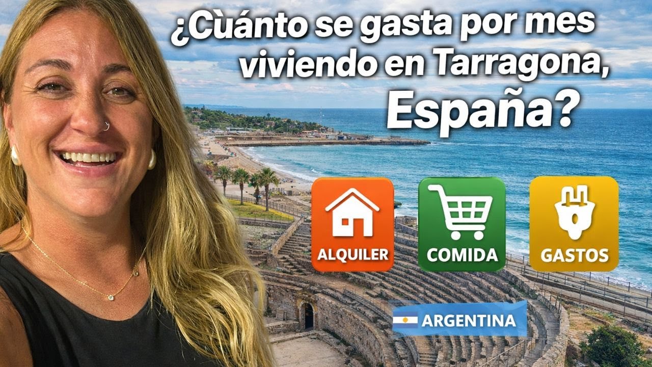 COSTO DE VIDA PARA 4 PERSONAS POR MES EN TARRAGONA #españa #compras #info