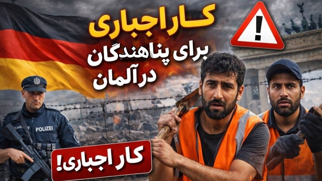 کار اجباری برای پناهندگان در آلمان | Arbeitspflicht für  Flüchtlinge 