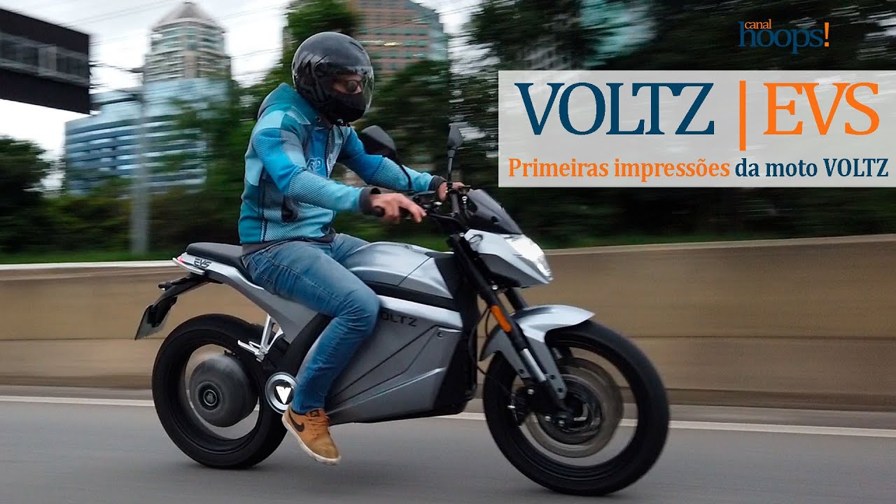 Testei a #Moto #Elétrica #VOLTZ #EVS! Como terá sido o teste drive e primeiras impressões? Comentaê!