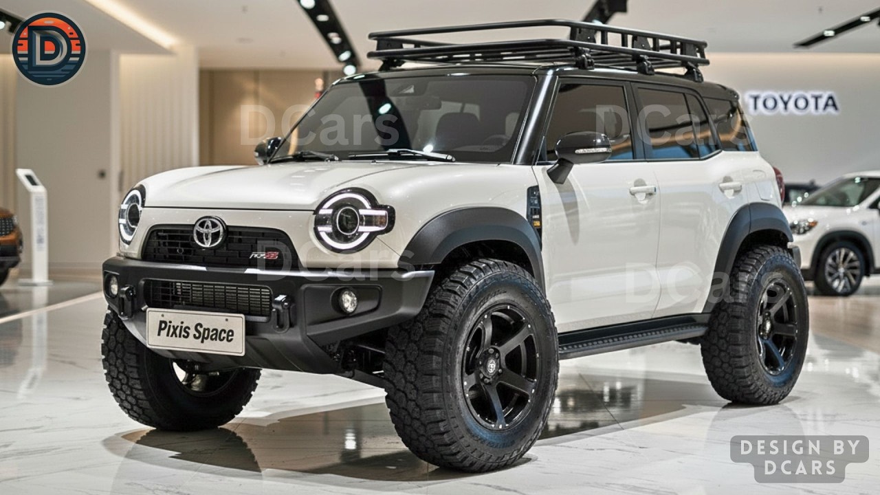 🚙⚡ Концепт Toyota Pixis Space Mini Offroad 2027 года – представьте себе, что он будет стоить мень...