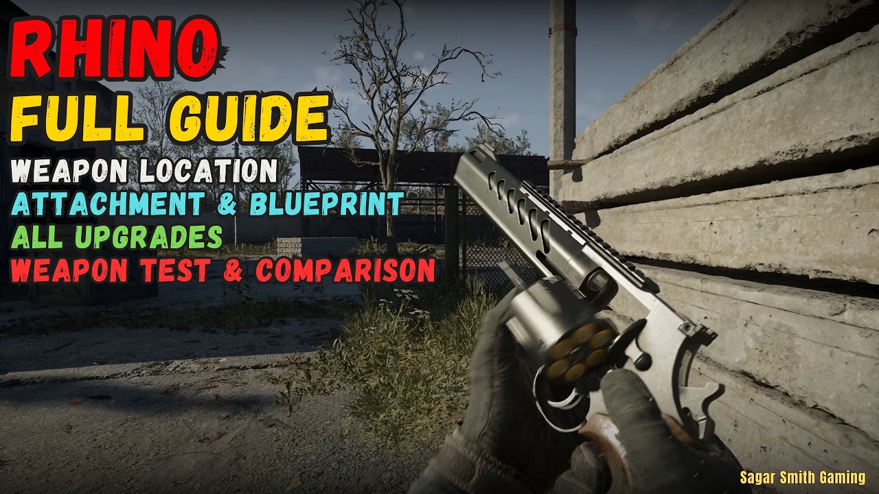 STALKER 2 Rhino Full Guide: Earliest Location, Attachment, Blueprint, Upgrades & Test #stalker2