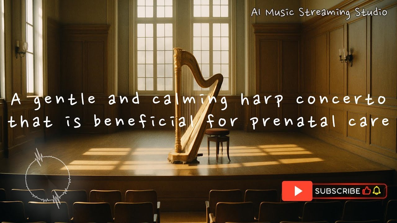 PLAYLISTㅣA gentle and calming harp concerto for prenatal care by AI Music Streaming Studio