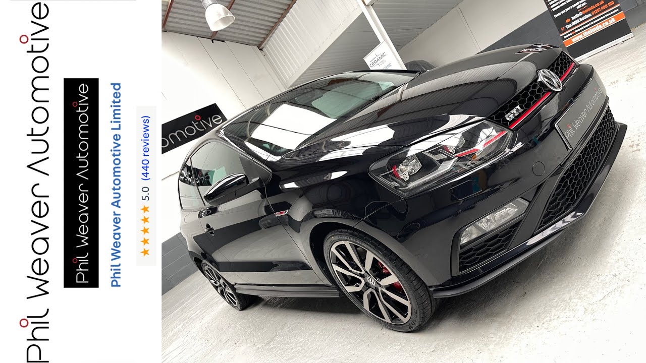 Used Volkswagen Polo GTi 1.8TSi in Deep Black pearlescent for sale in Preston, Lancashire