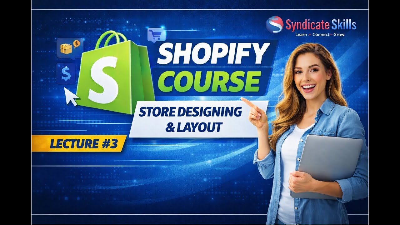 Shopify Lecture #3  Shopify Store Layout & Theme Customization ( Lecture 3)