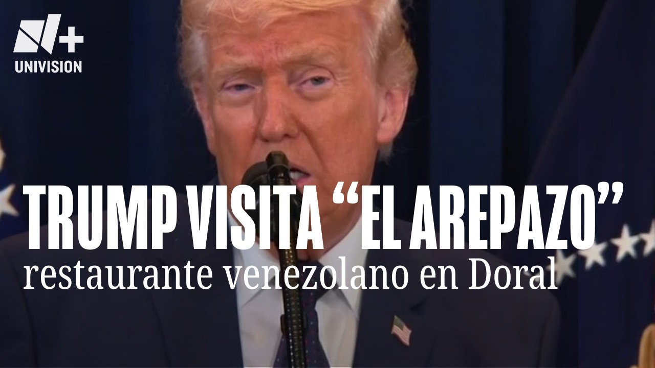 Se espera que el presidente Trump visite El Arepazo en Doral