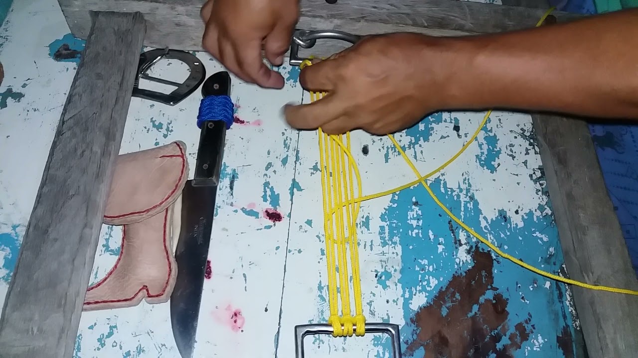 como fazer a chincha do seu animal, com uma trama especial #tudoemtrança