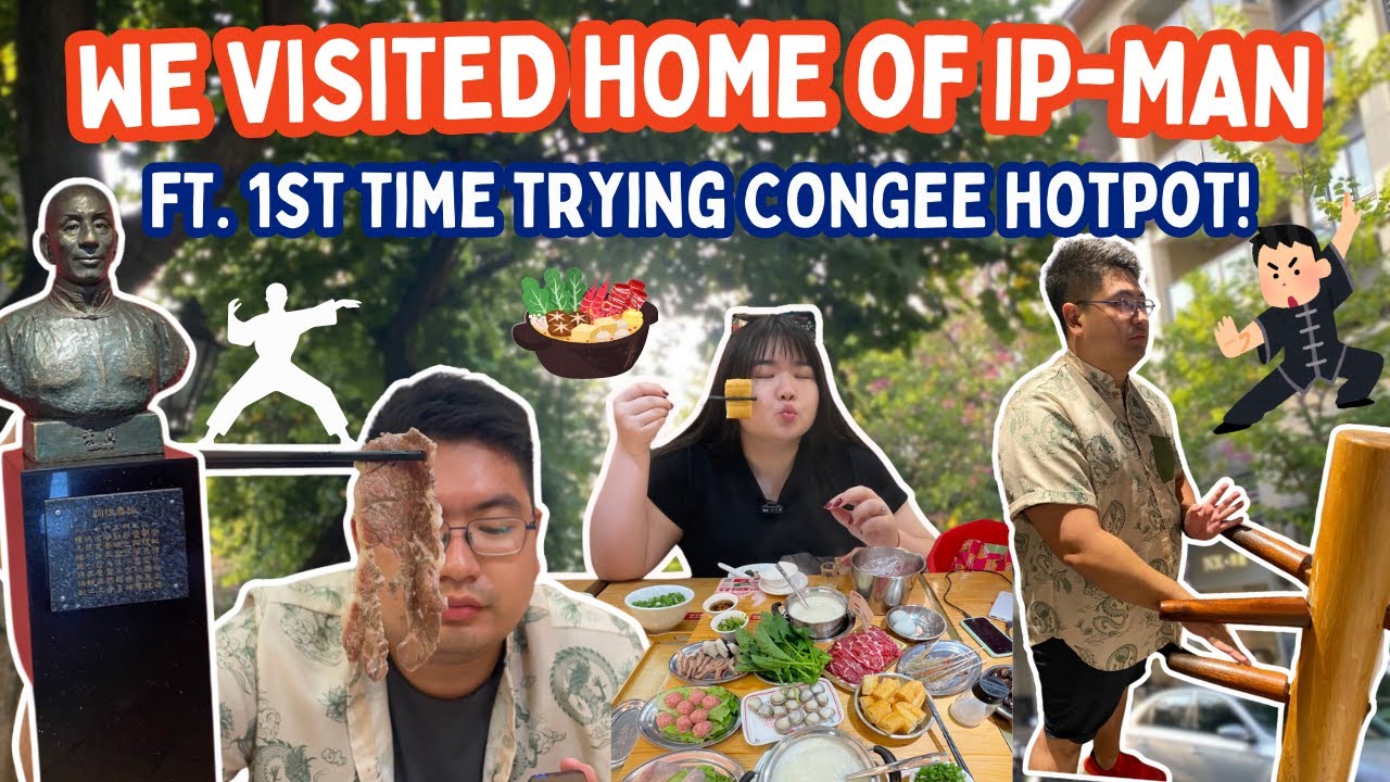 🇨🇳 ОДНОДНЕВНАЯ ПОЕЗДКА В ГУАНЧЖОУ-ФОШАНЬ | Направления Фошаня: пообедайте в родном городе Ип Мана...