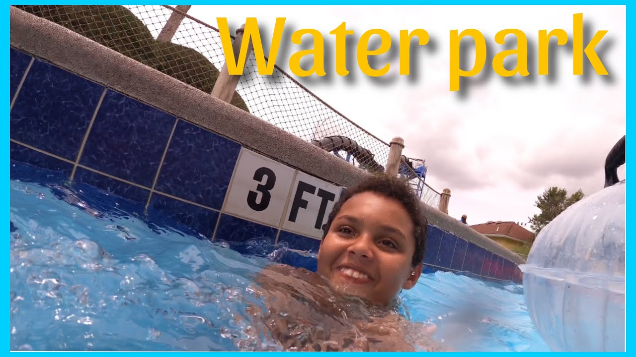 Having the best day at Summer-waves water park