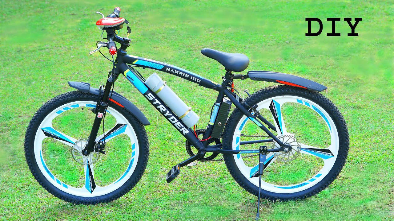 How to Make Electric Bike With Magnesium Alloy Wheel (36V, 250W )