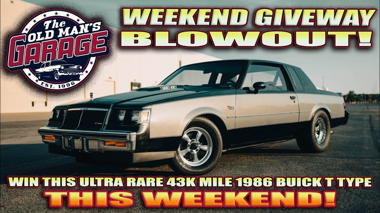 WIN THIS CAR THIS WEEKEND! ULTRA RARE LOW MILE BUICK T TYPE!  